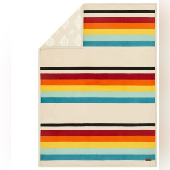 Brand New! Pendleton Reversible Plush Throw -Mount Foraker - Picture 7 of 7